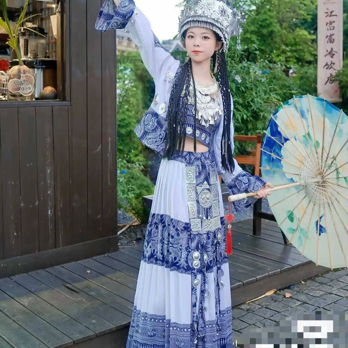 Ethnic Minority Series Wanderlust Portraits Miao Hanfu 14