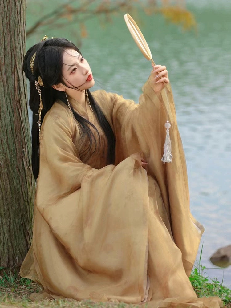 優美な美しさ: 魏晋スタイルからインスピレーションを得た2024年の女性用新しい漢服