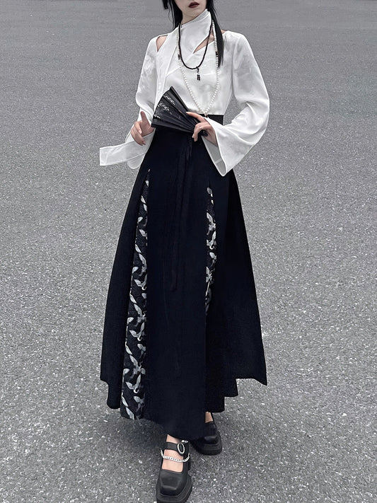 Mamian Modern Hanfu Qipao Cheongsam Dress Skirt, gifts for women 2024