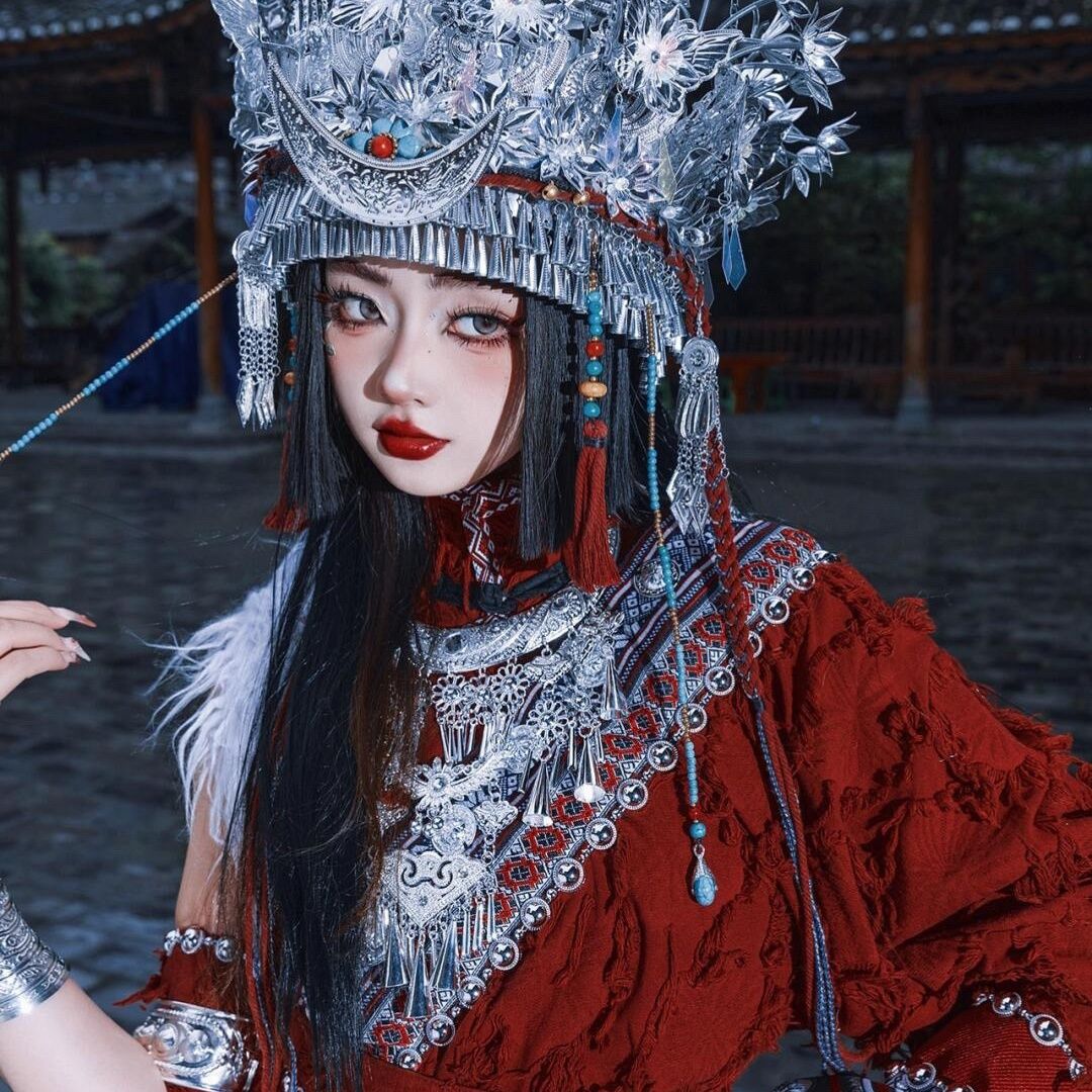 Ethnic Minority Series Wanderlust Portraits Tibetan Hanfu 27