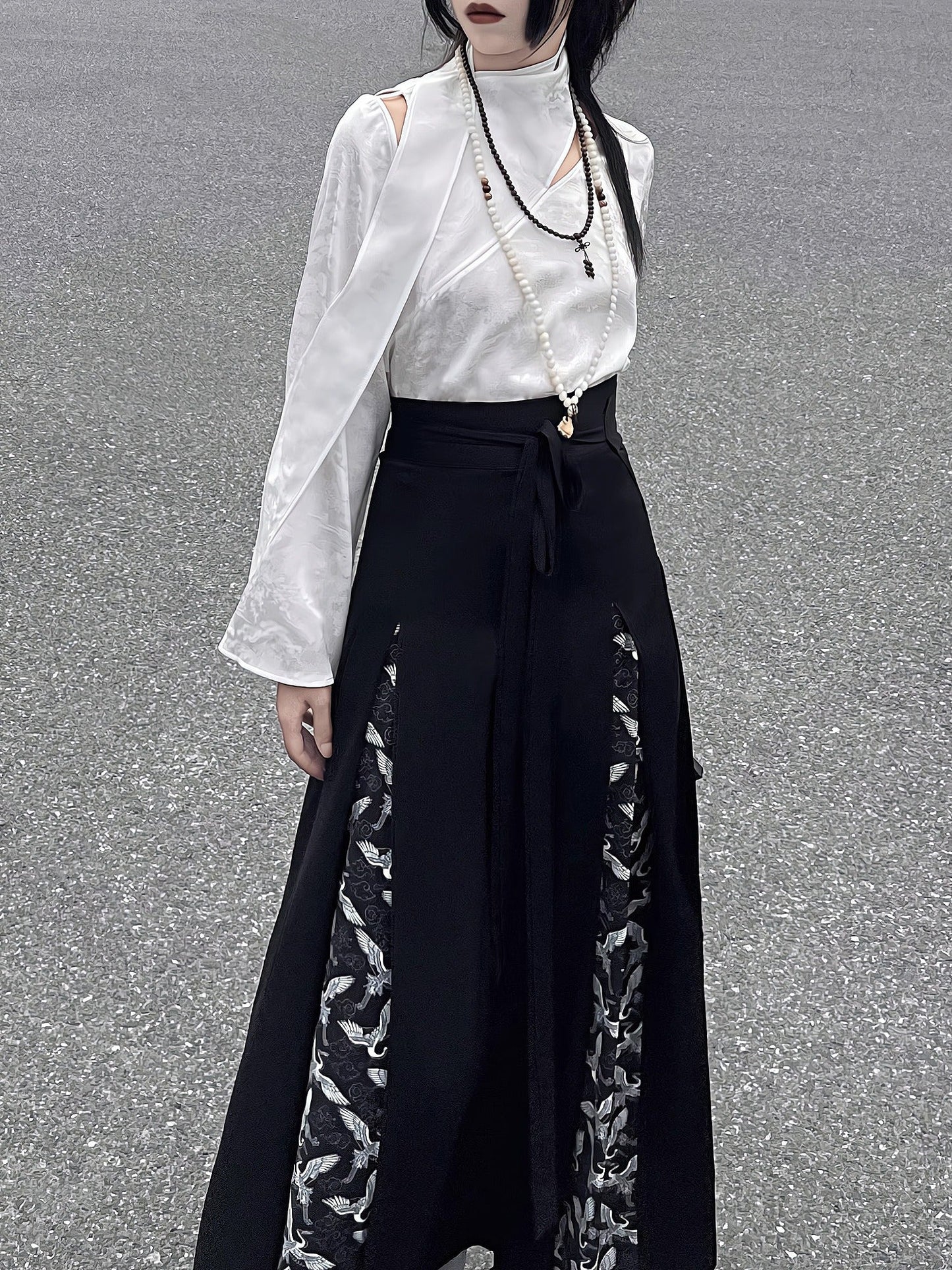 Mamian Modern Hanfu Qipao Cheongsam Dress Skirt, gifts for women 2024