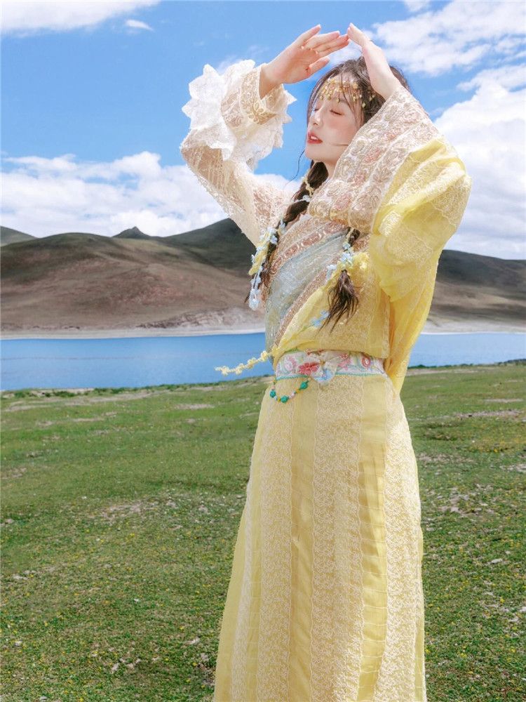 Ethnic Minority Series Wanderlust Portraits Tibetan Hanfu 40