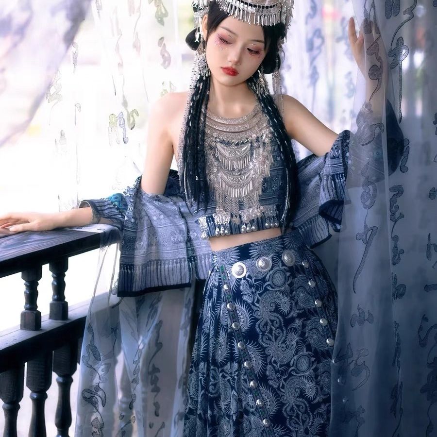 Ethnic Minority Series Wanderlust Portraits Tujia Hanfu 3