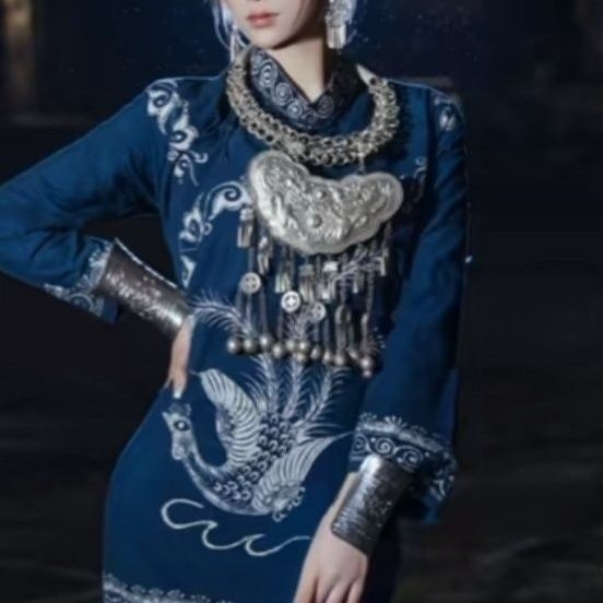 Ethnic Minority Series Wanderlust Portraits Miao Hanfu 51