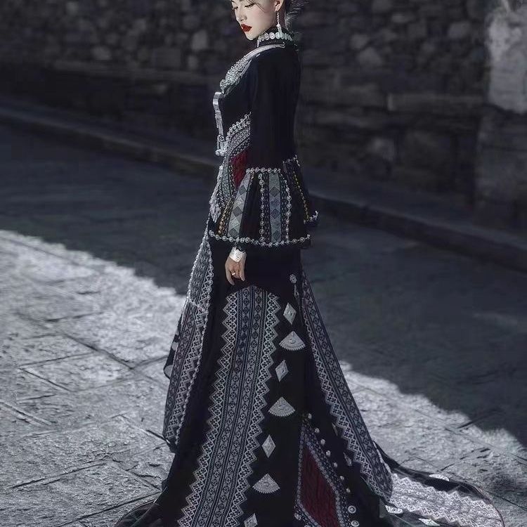 Ethnic Minority Series Wanderlust Portraits Miao Hanfu 50