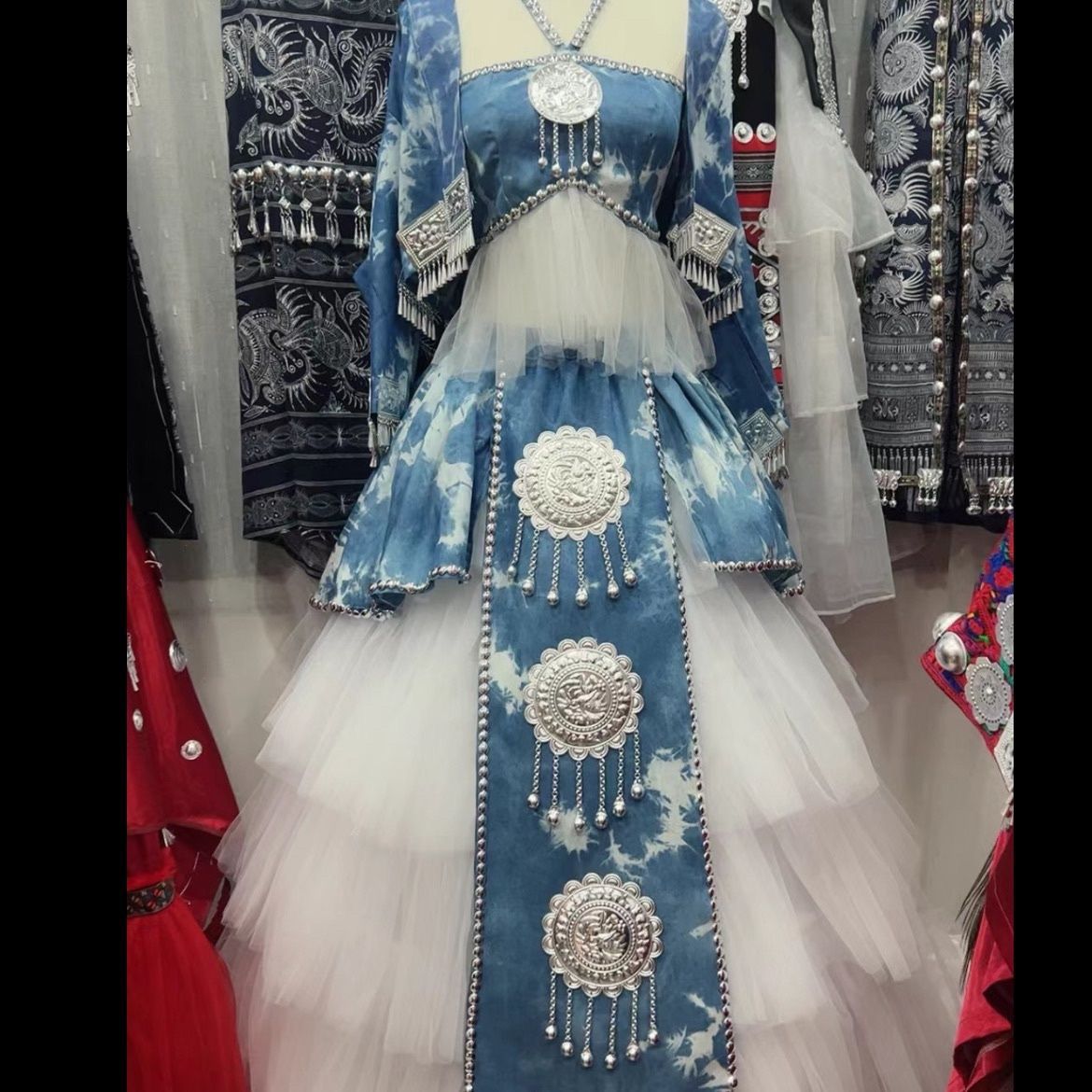 Ethnic Minority Series Wanderlust Portraits Miao Hanfu 13