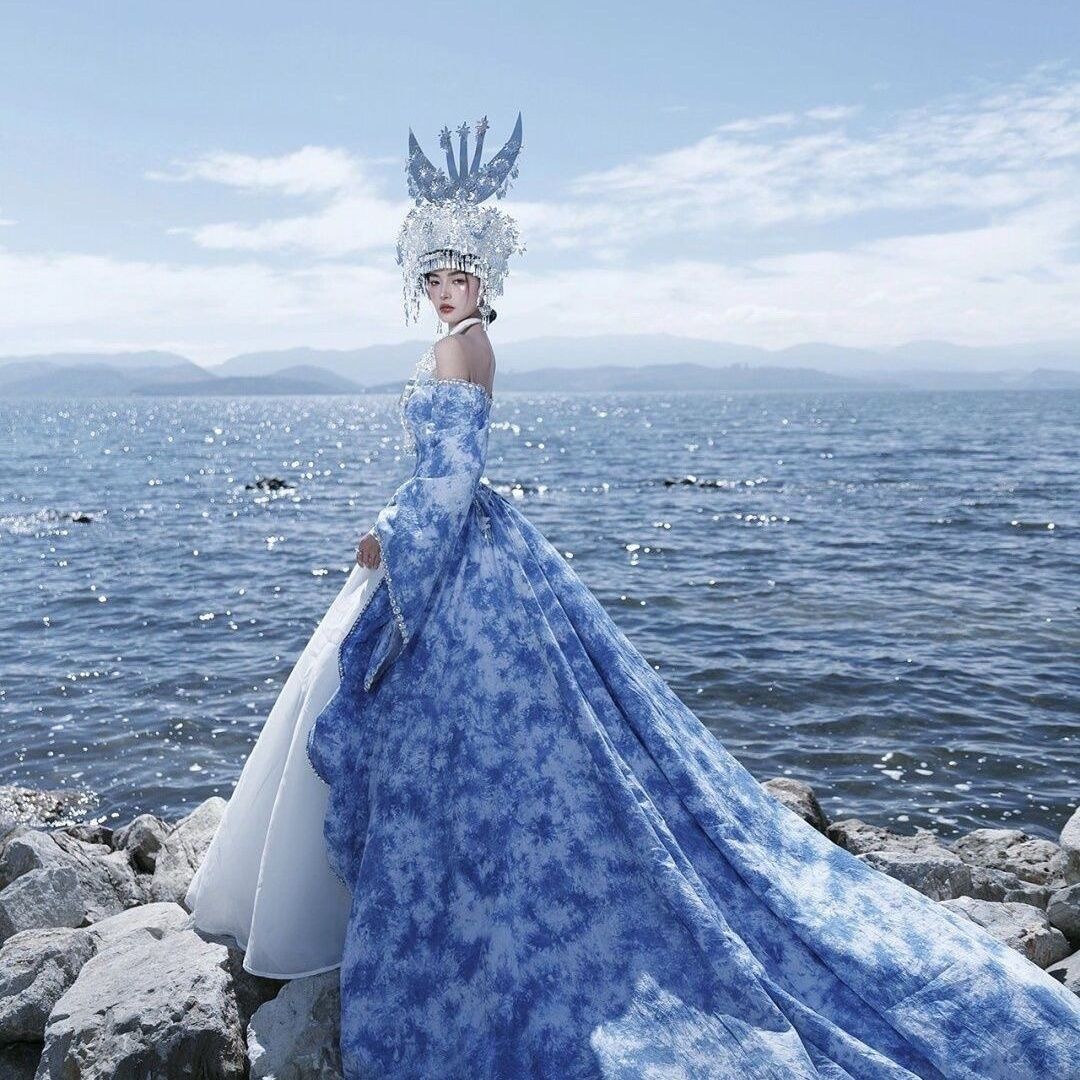 Ethnic Minority Series Wanderlust Portraits Miao Hanfu 28