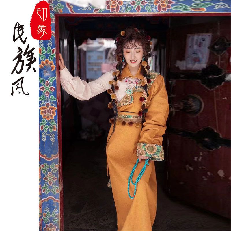 Ethnic Minority Series Wanderlust Portraits Tibetan Hanfu 3