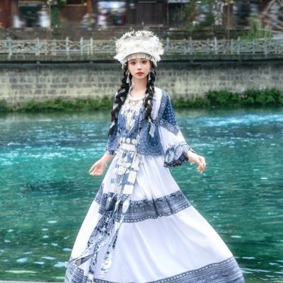 Ethnic Minority Series Wanderlust Portraits Miao Hanfu 29