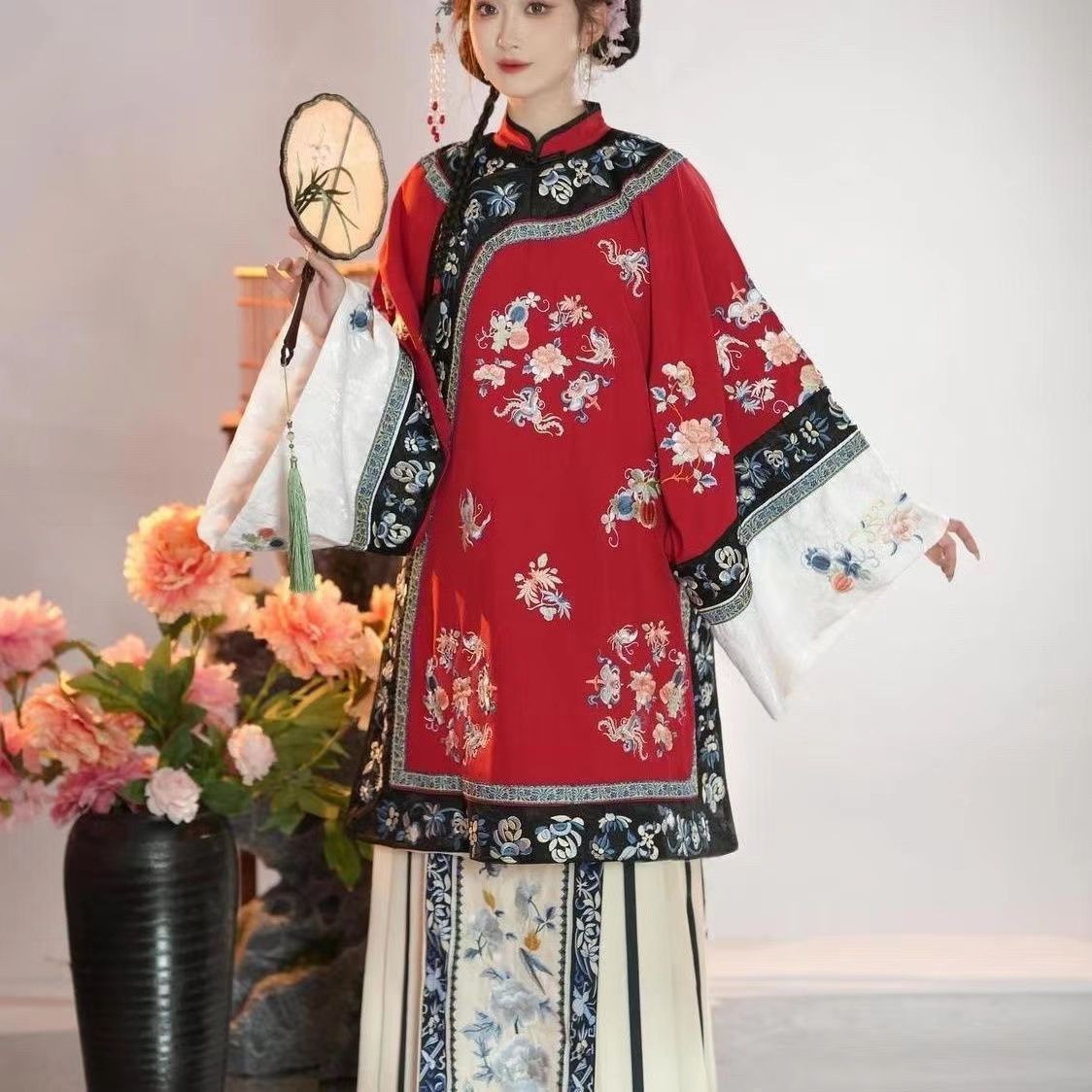 Shanxi Merchants Classical Qing Dynasty Han Women Hanfu – Hanfu Shop, image size:1124x1124