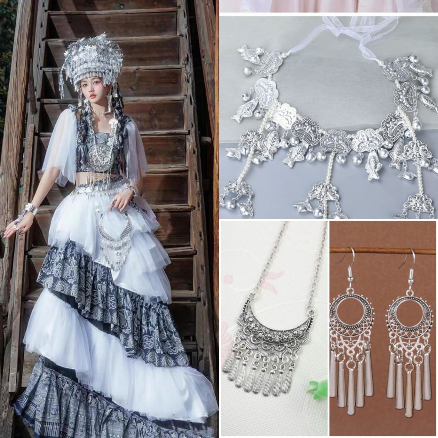 Ethnic Minority Series Wanderlust Portraits Tujia Hanfu 13