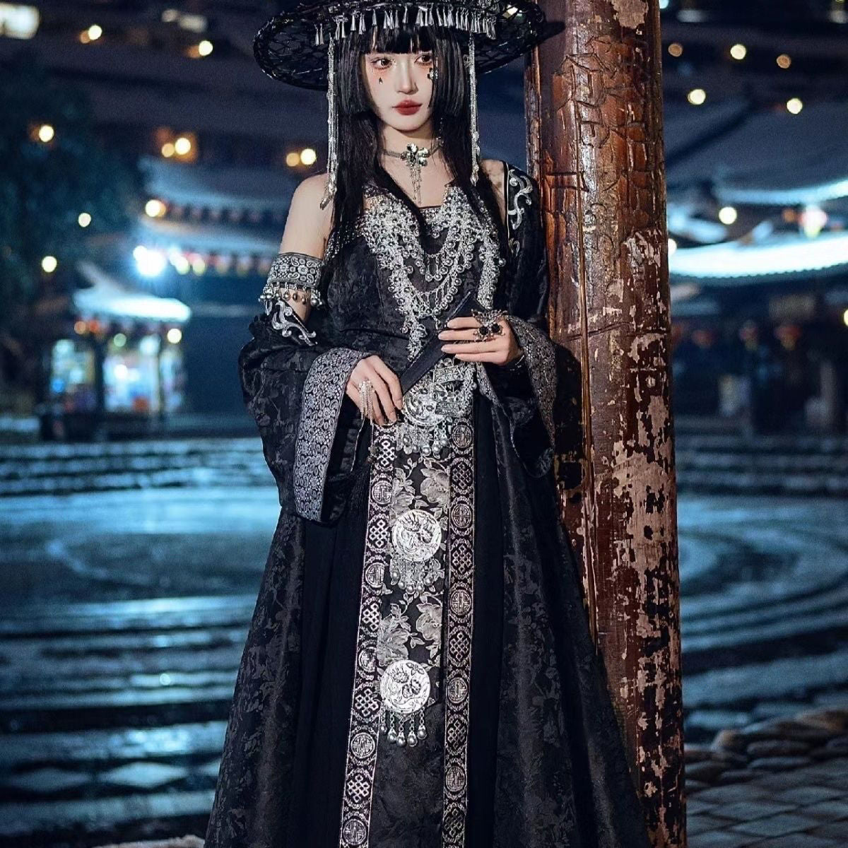 Ethnic Minority Series Wanderlust Portraits Miao Hanfu 33