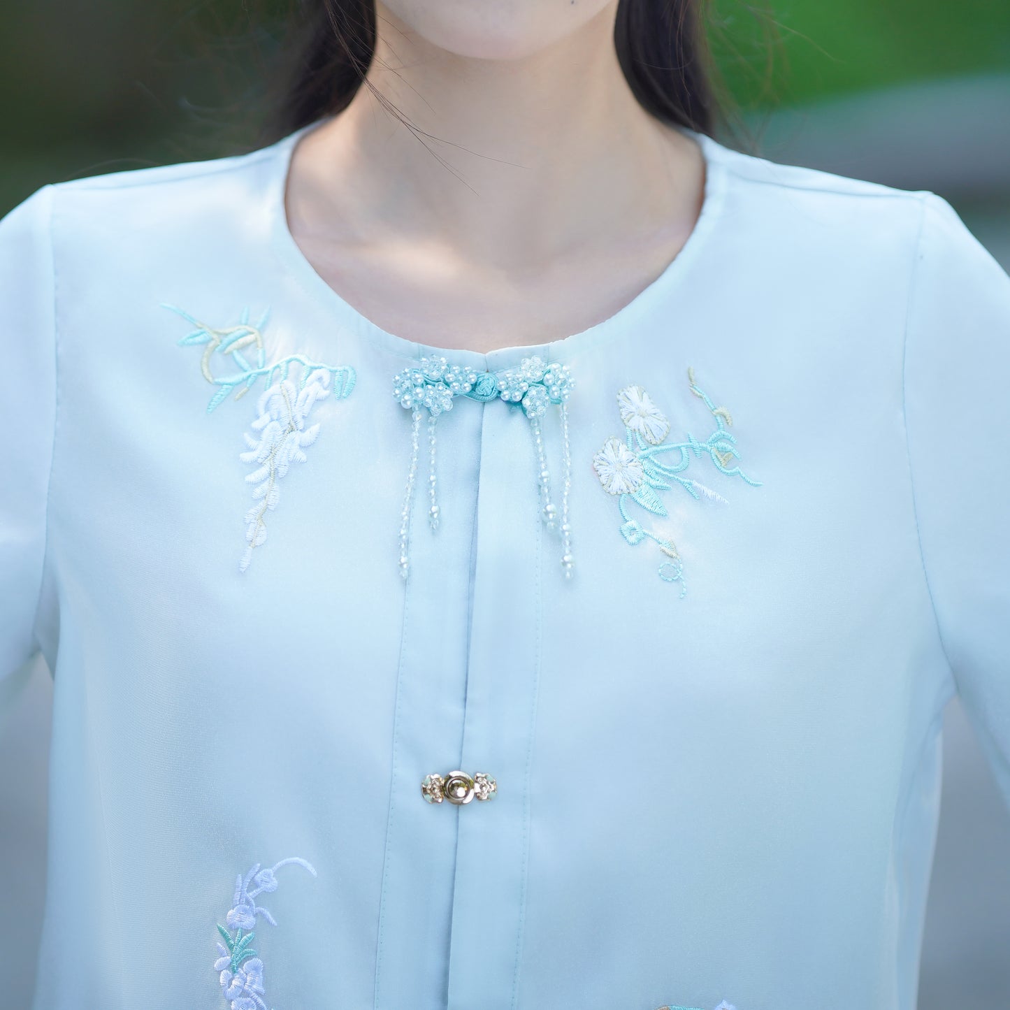 Lookbook Series Plus Size Printing Hanfu 2336+187 White