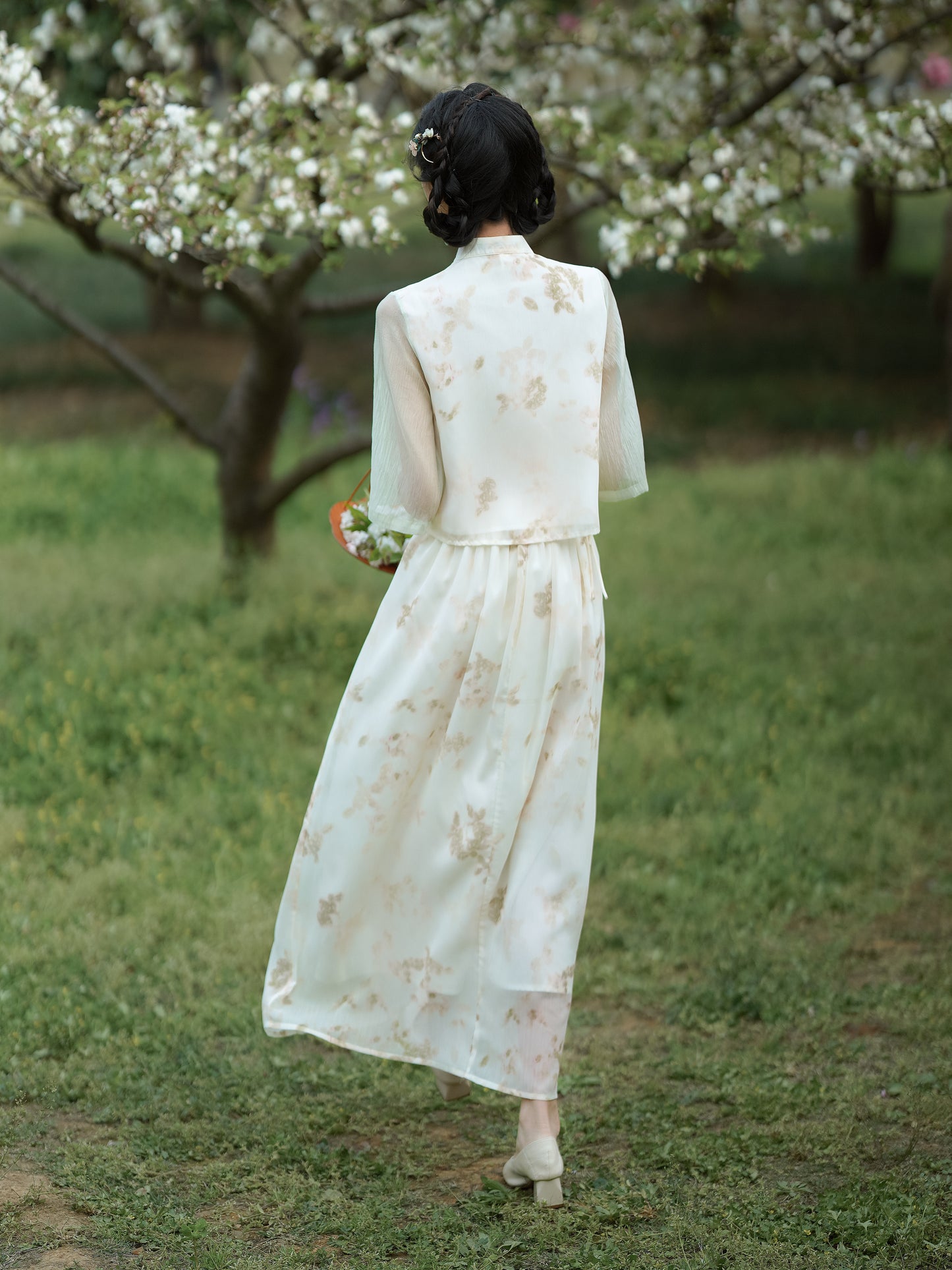 Lookbook Series Plus Size Printing Hanfu 2306 Green
