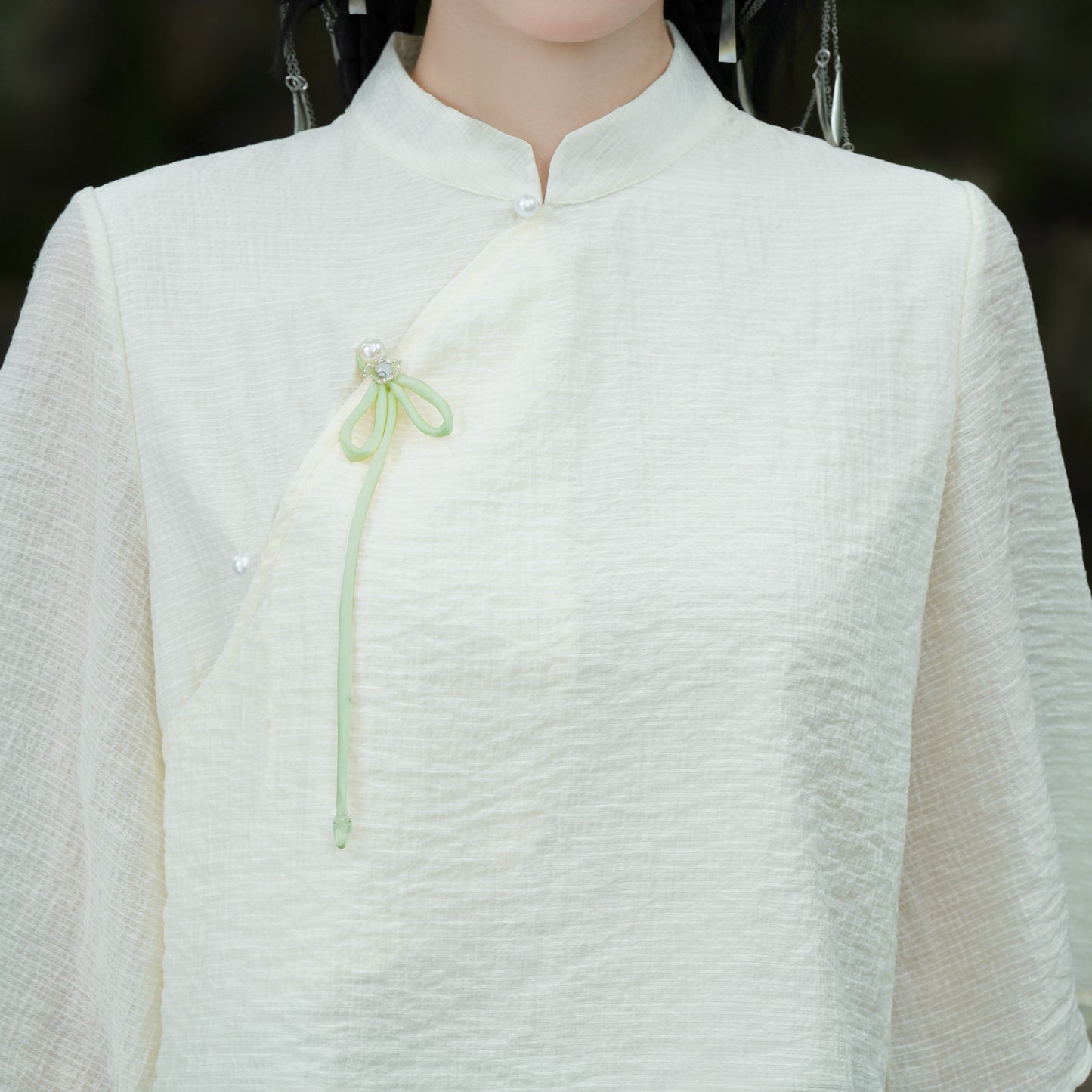 Lookbook Series Plus Size Printing Hanfu 2397+2389 Green