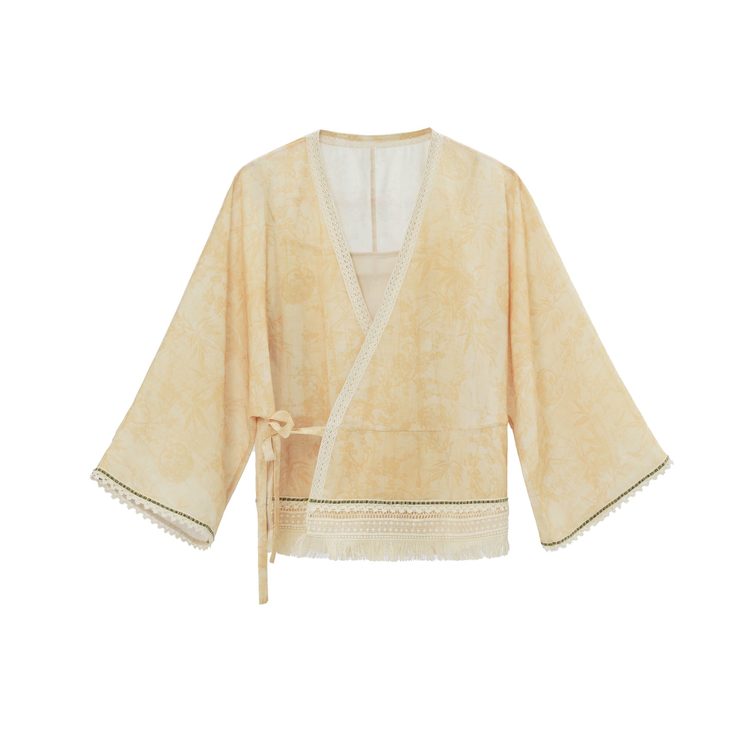 Lookbook Series Plus Size Printing Hanfu 2403+2405+2406 Beige