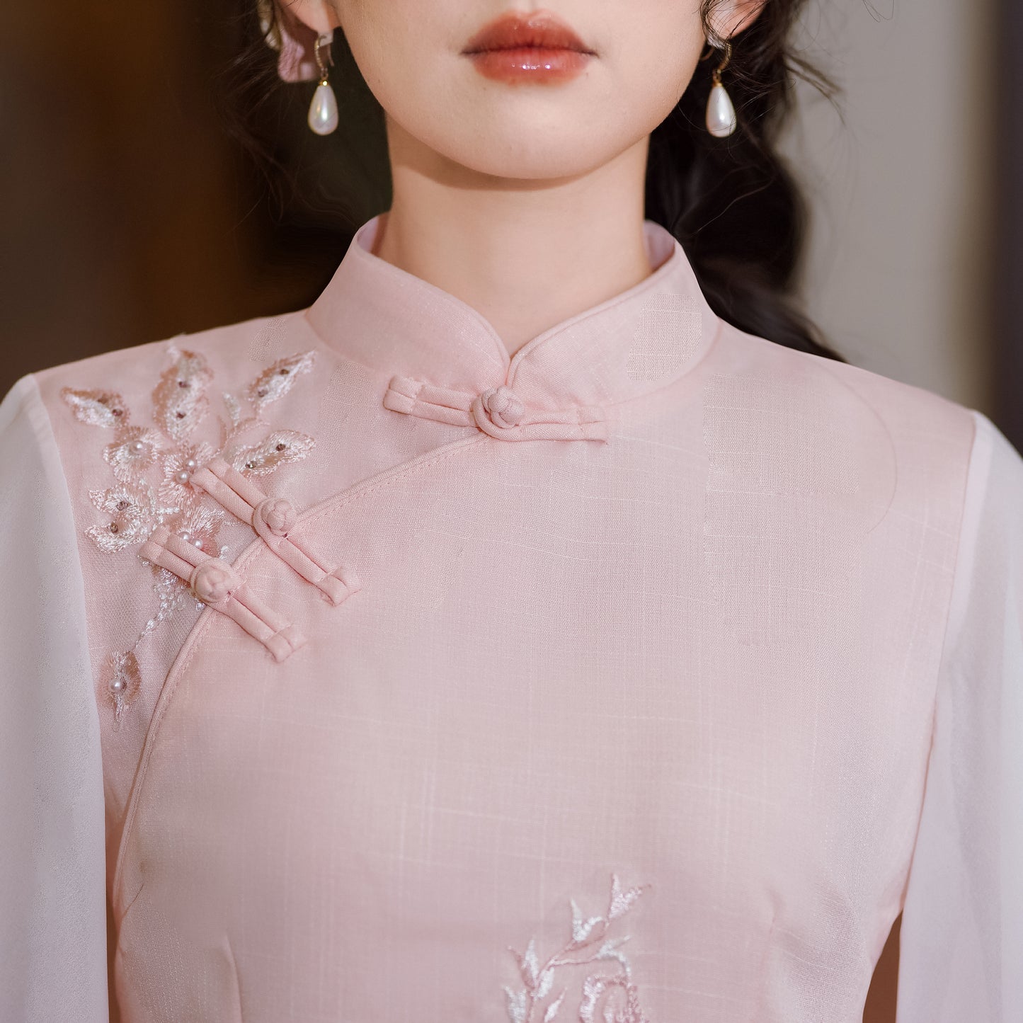 Lookbook Series Plus Size Printing Hanfu 1627+1055 Pink