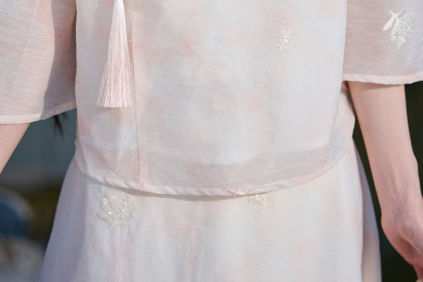 Lookbook Series Plus Size Printing Hanfu 8021+8022 Pink