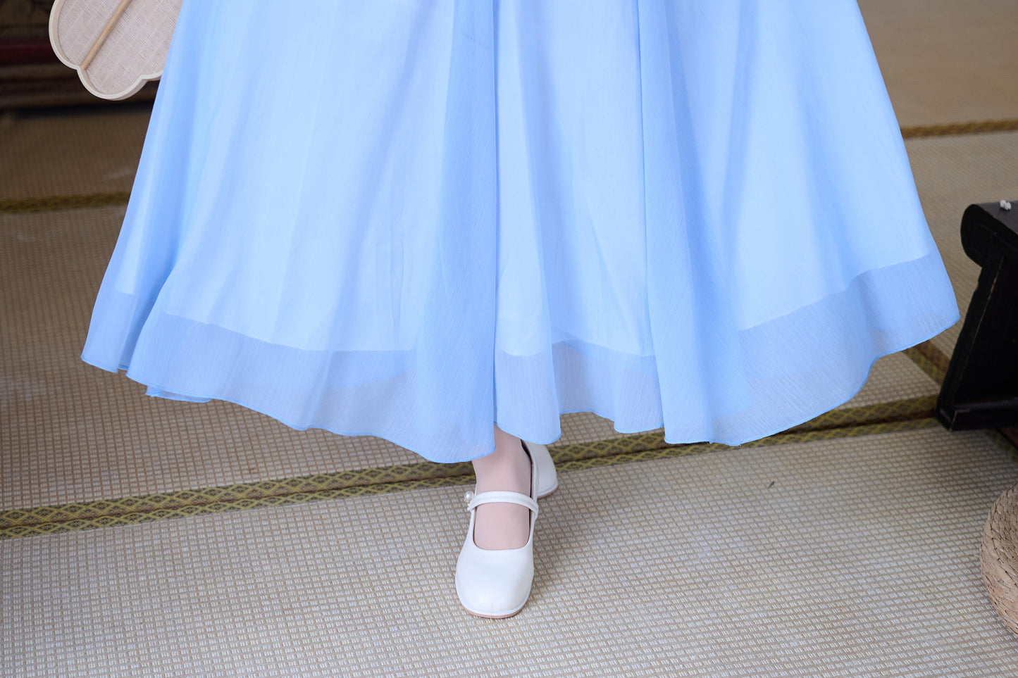 Lookbook Series Plus Size Printing Hanfu 2588+1202 Blue