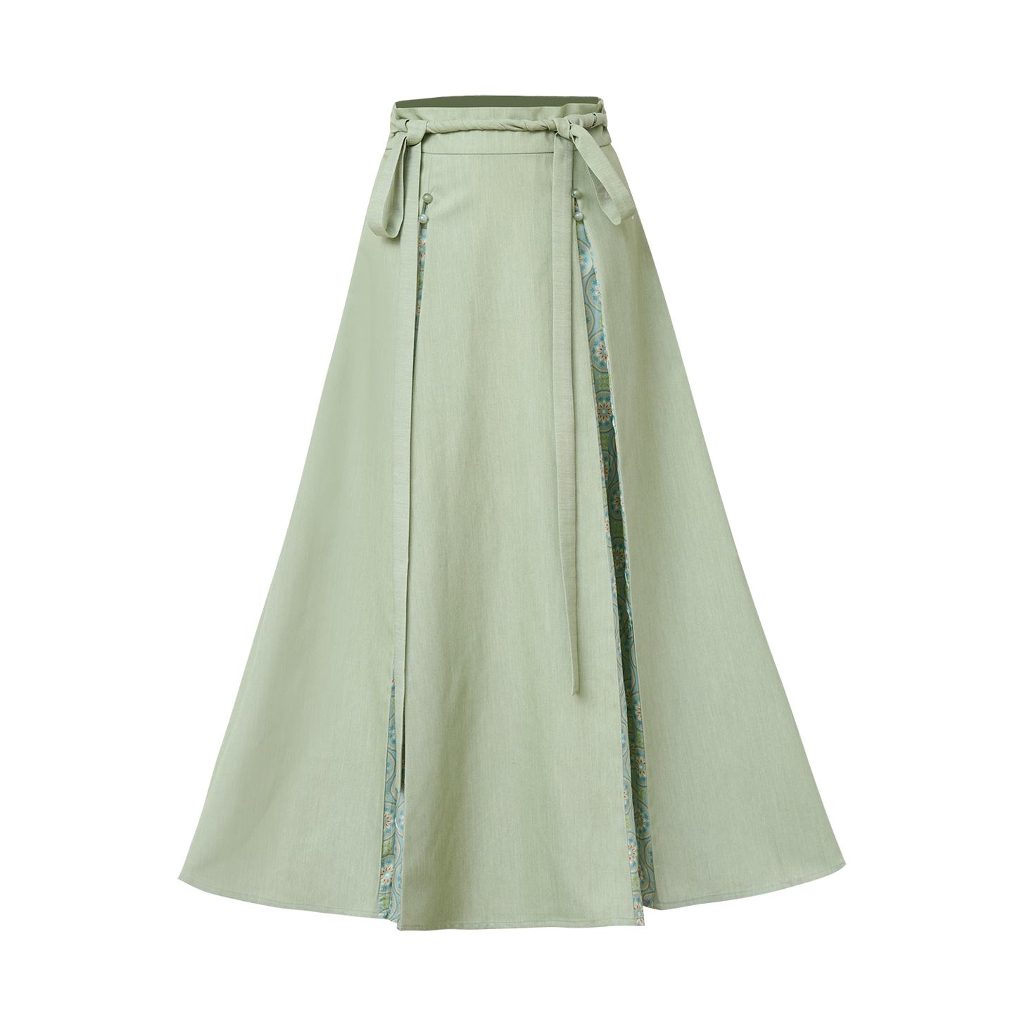 Lookbook Series Plus Size Printing Hanfu 2581+2582 Green