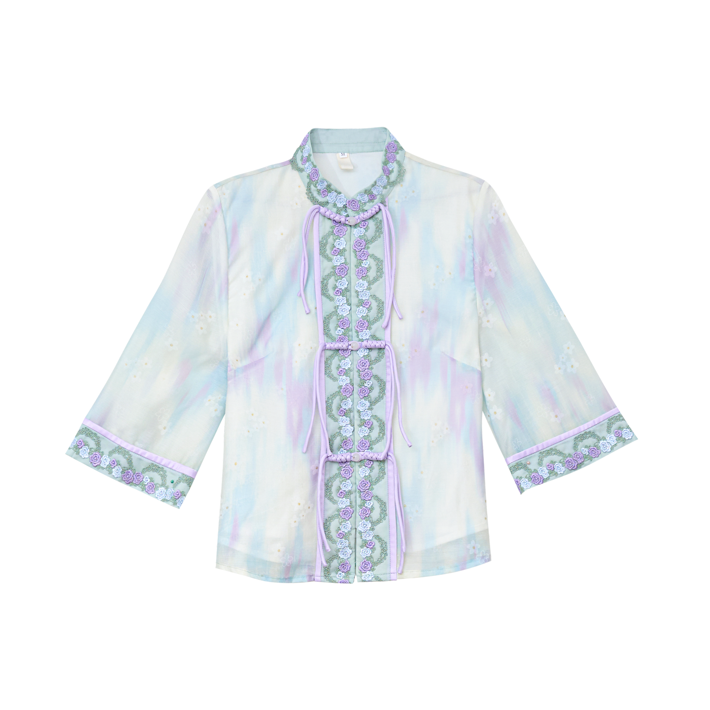 Lookbook Series Plus Size Printing Hanfu 8012+0187 Purple