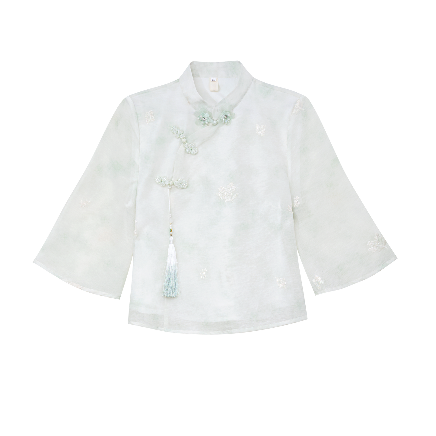 Lookbook Series Plus Size Printing Hanfu 8021+8022 Green