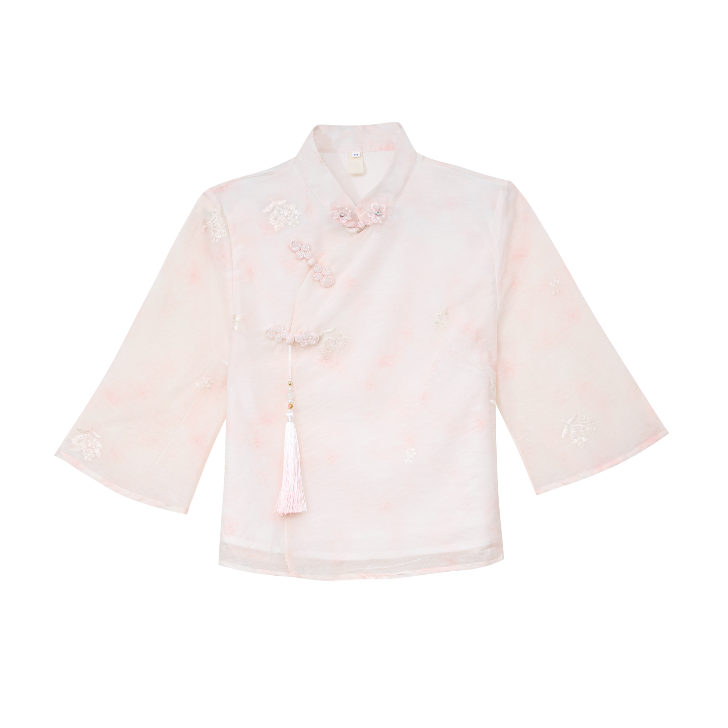 Lookbook Series Plus Size Printing Hanfu 8021+8022 Pink