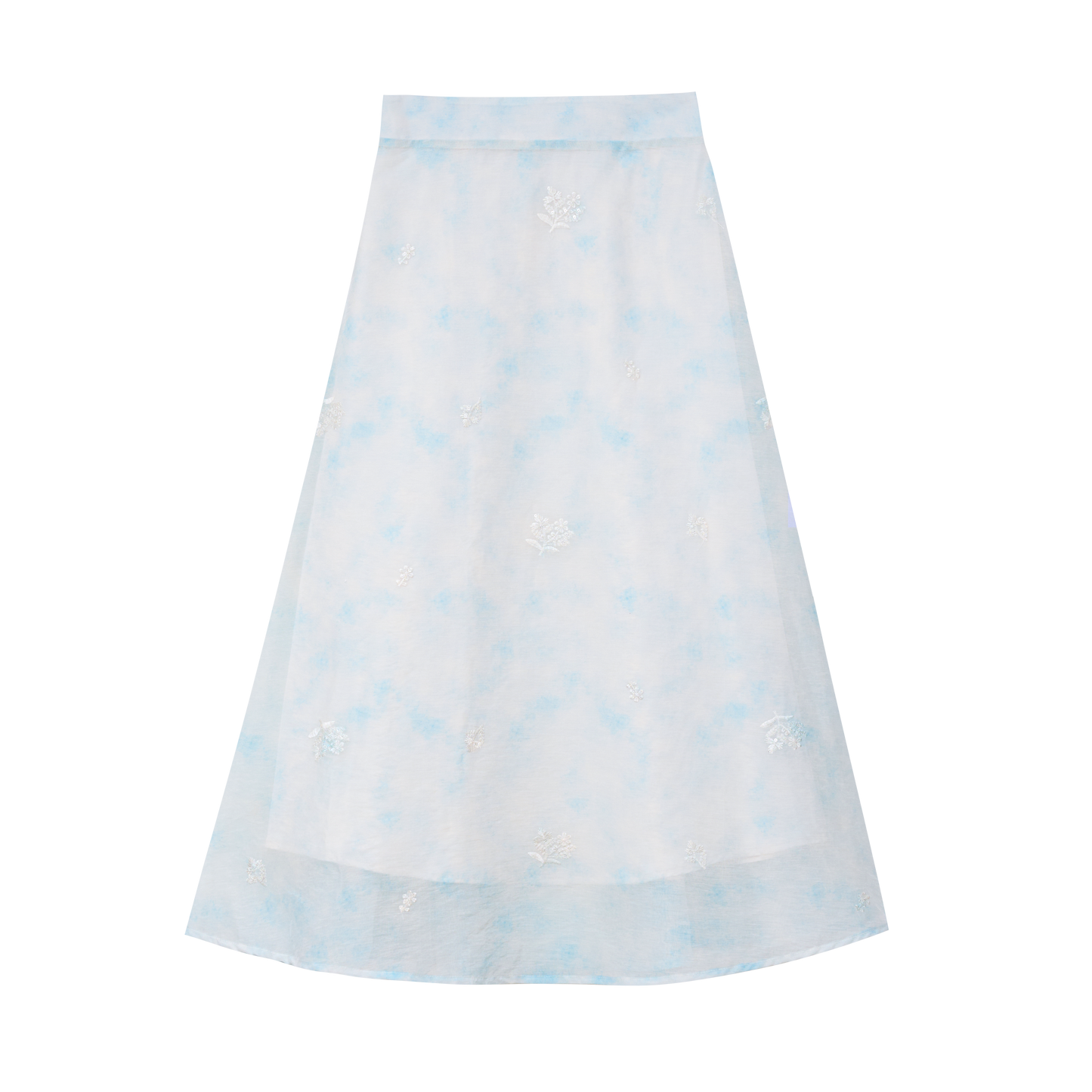 Lookbook Series Plus Size Printing Hanfu 8021+8022 Blue