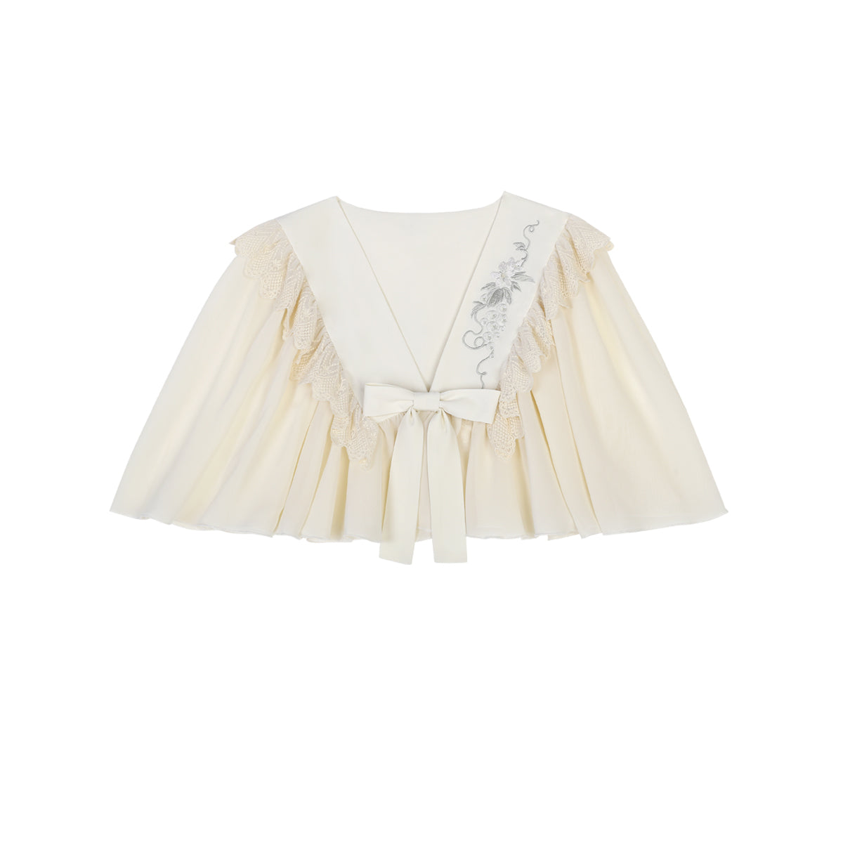 Han Element Series 2025 Hanfu Han-Element Outerwear Milky