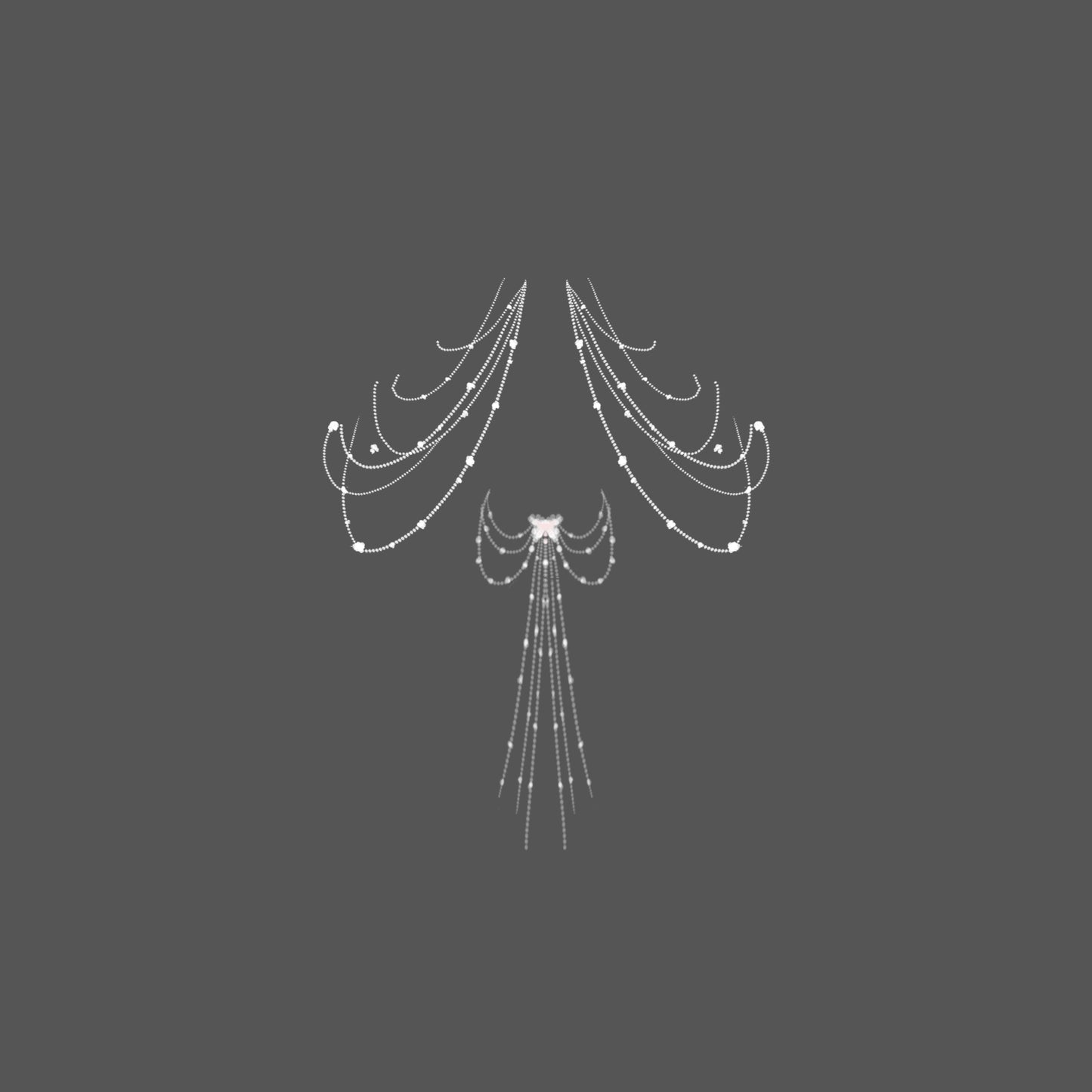 Exotic Series Blush Mermaid Hanfu Dress