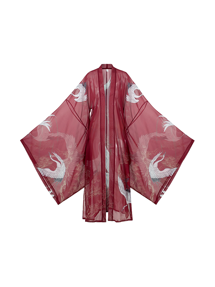 Song He Xian : Telomerase-Skirt-Large Sleeve Shirt