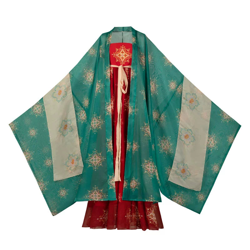 Women's Tang style Hanfu Chest-length skirt Spring Pashmina