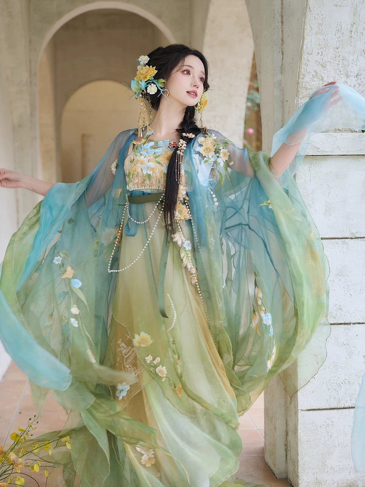 Bestie Series Small Garden Song Dynasty Hanfu