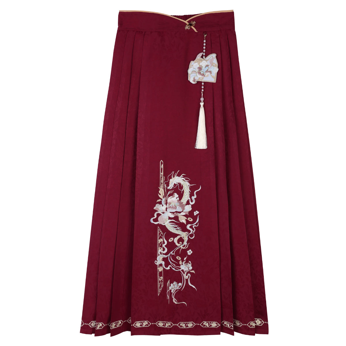 Han Element Series 2025 Hanfu Han-Element Outerwear Claret