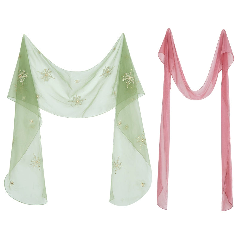 Peiyu Chunfeng : Jade Zephyr-Accessories+Shawl