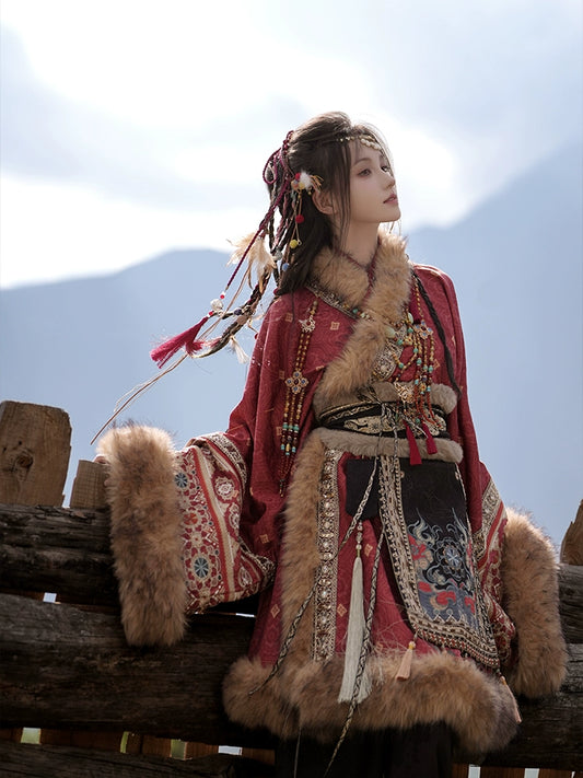 Folkloric Aesthetics Series Qiqige Hanfu