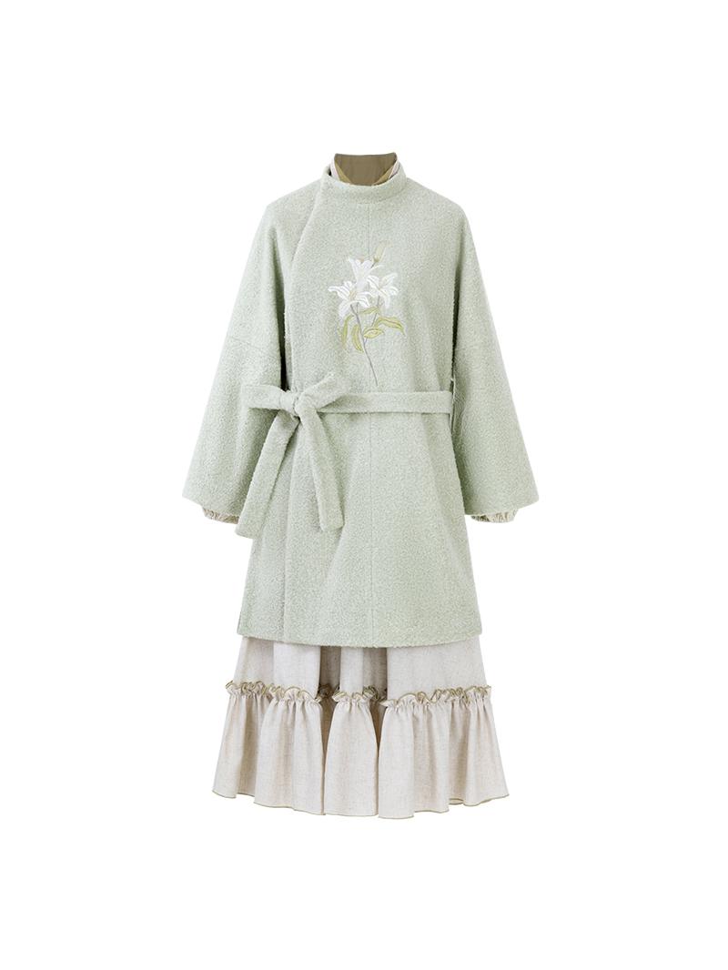 Han Element Series 2025 Hanfu Cross-Collar Tops Lolita