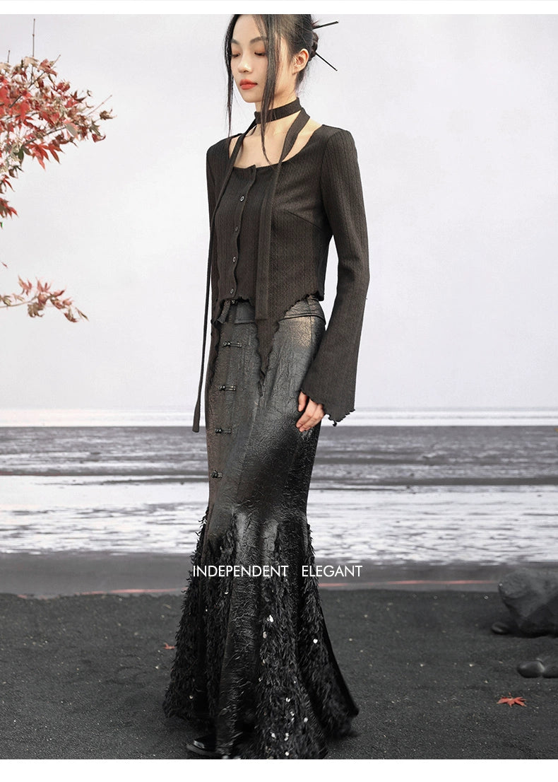 New Modern Hanfu Qipao Cheongsam Dress Skirt, gifts for women 2024