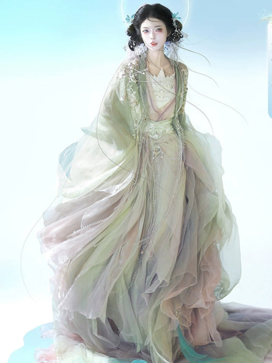 Theophany Series Lunar-Carved Luminescence Hanfu