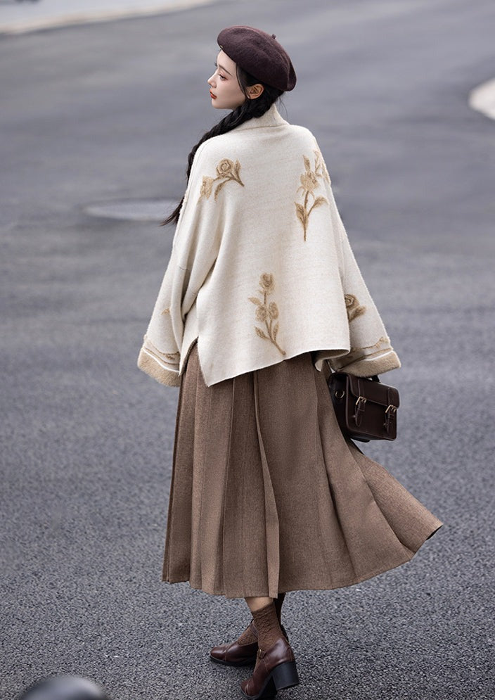 Horse Face Modern Hanfu Qipao Cheongsam Dress Skirt, gifts for women 2024