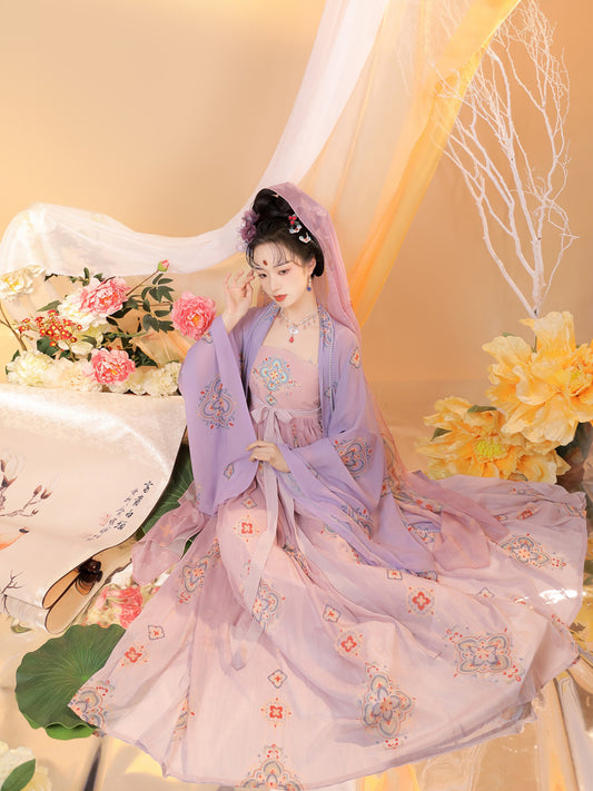 Han Element Series 2025 Hanfu Ruqun Sets Violet