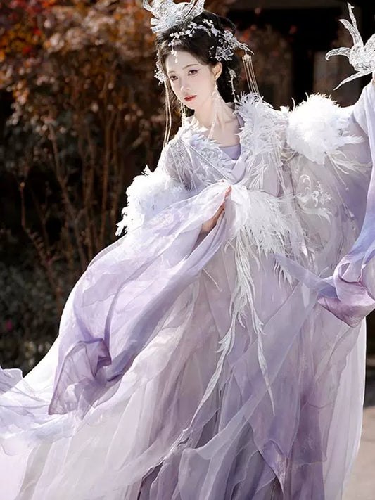 Theophany Series Cryophoenix Hanfu