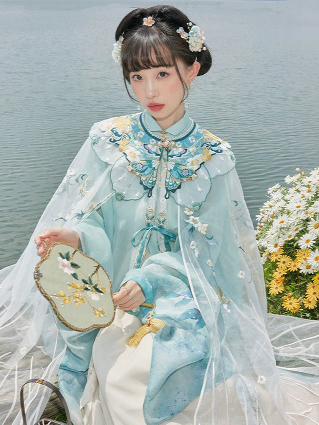 Dieshan Xian : Papillon Flabellum Nymph-Cape