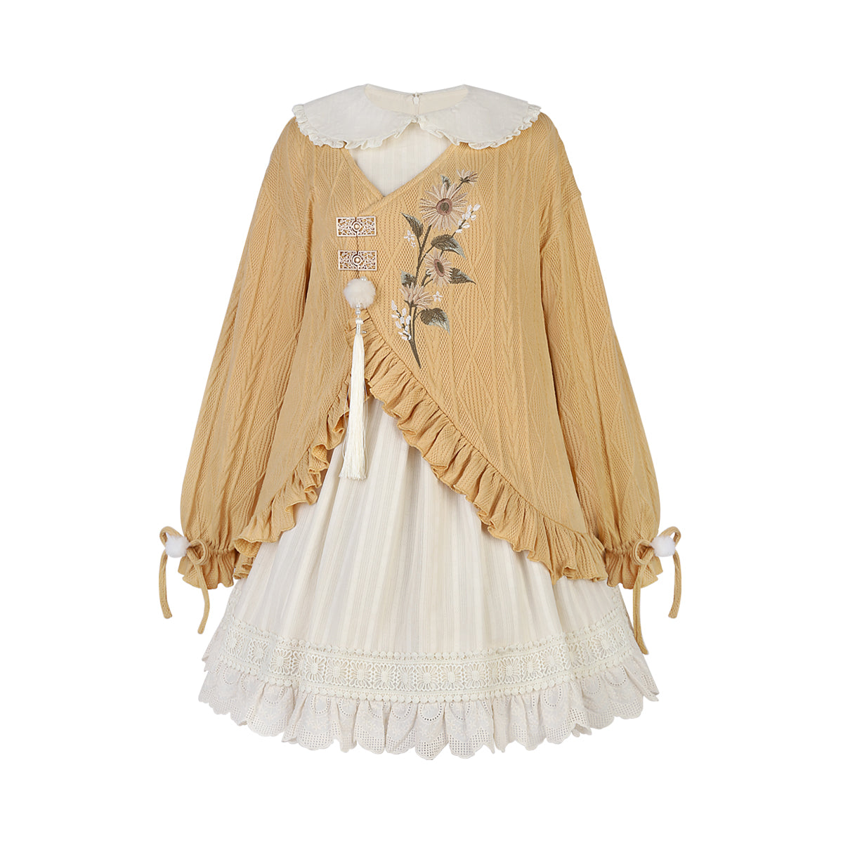 Han Element Series 2025 Hanfu Han-Style Dresses Yellowness
