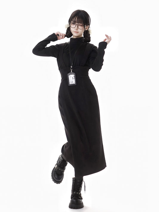 New Chinese Style Mix Slim Skirt Early Spring Suit