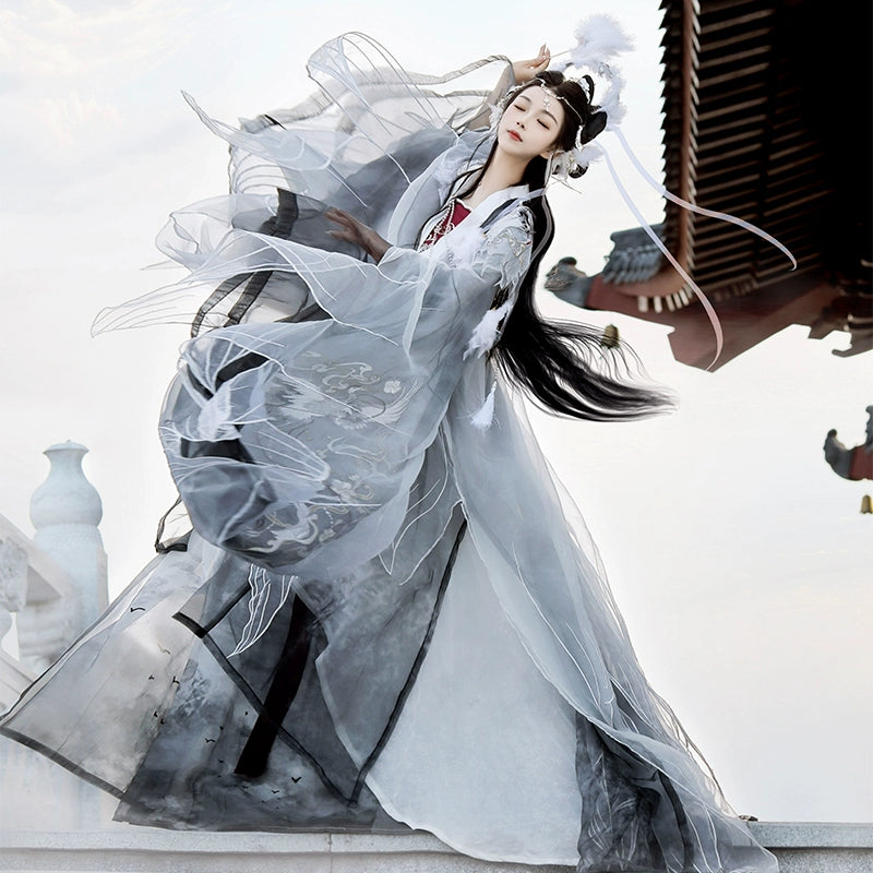 Couple Series Crane Sings Sky Male & Female Style