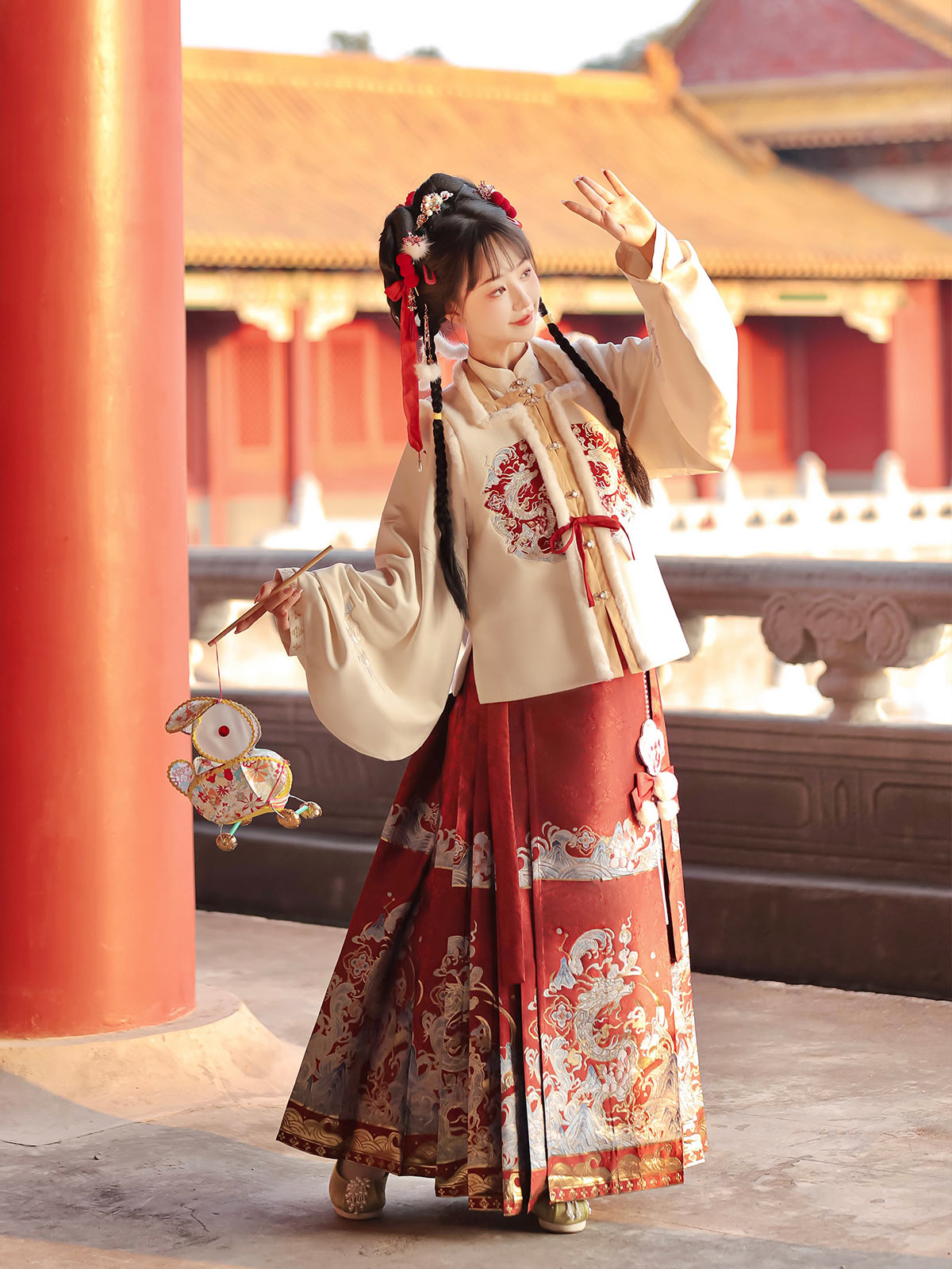 Han Element Series 2025 Hanfu Horse-Face Skirts Bonus