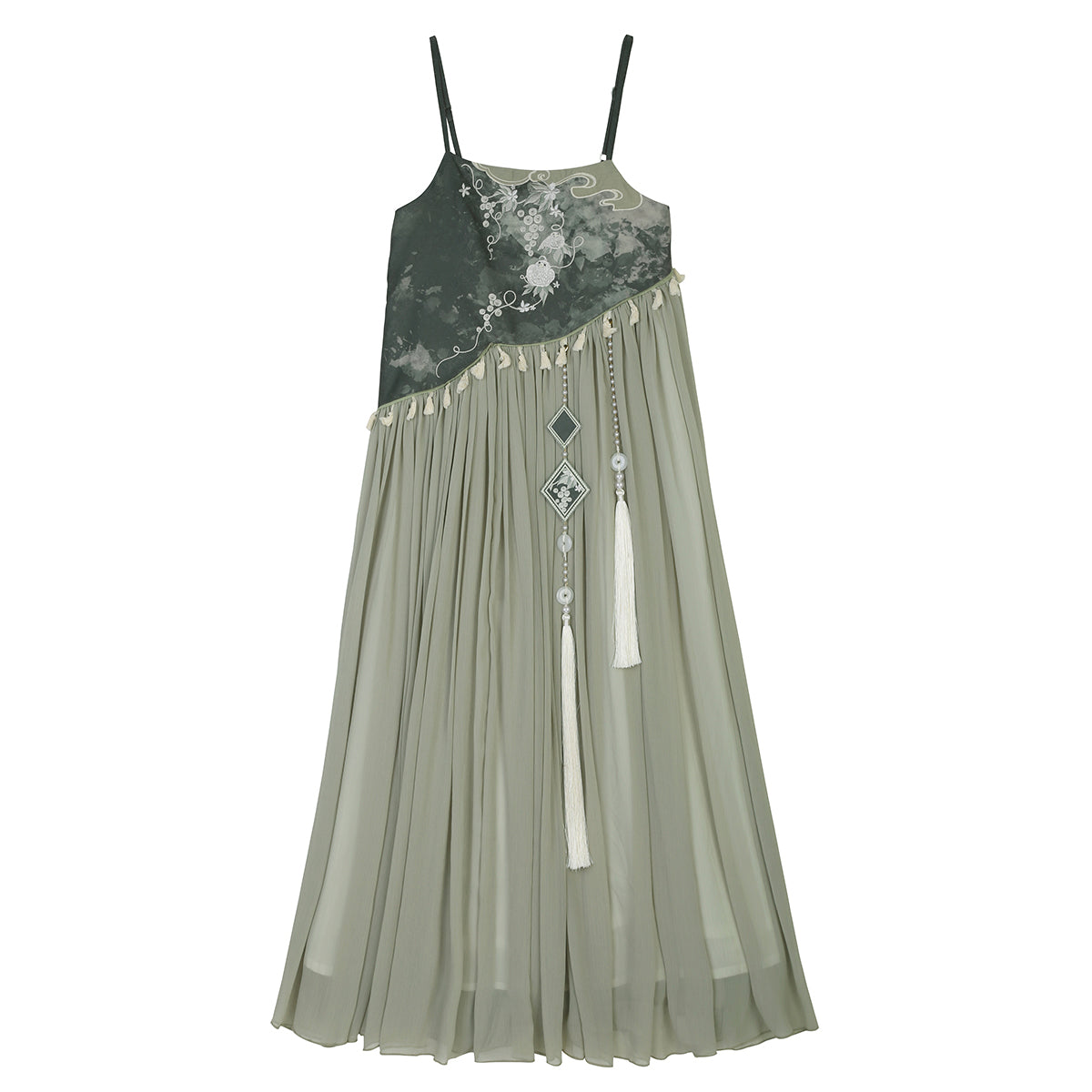 Han Element Series 2025 Hanfu Han-Element Outerwear Olive