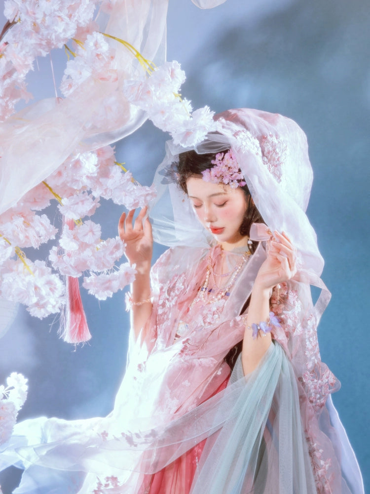 Cloud-Kissing Nature Series Cascadela Tang Hanfu