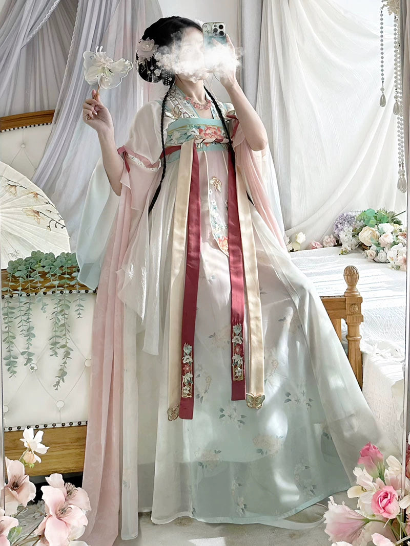 Lookbook Series Xiyao Tang-Style Chest-Length Skirt
